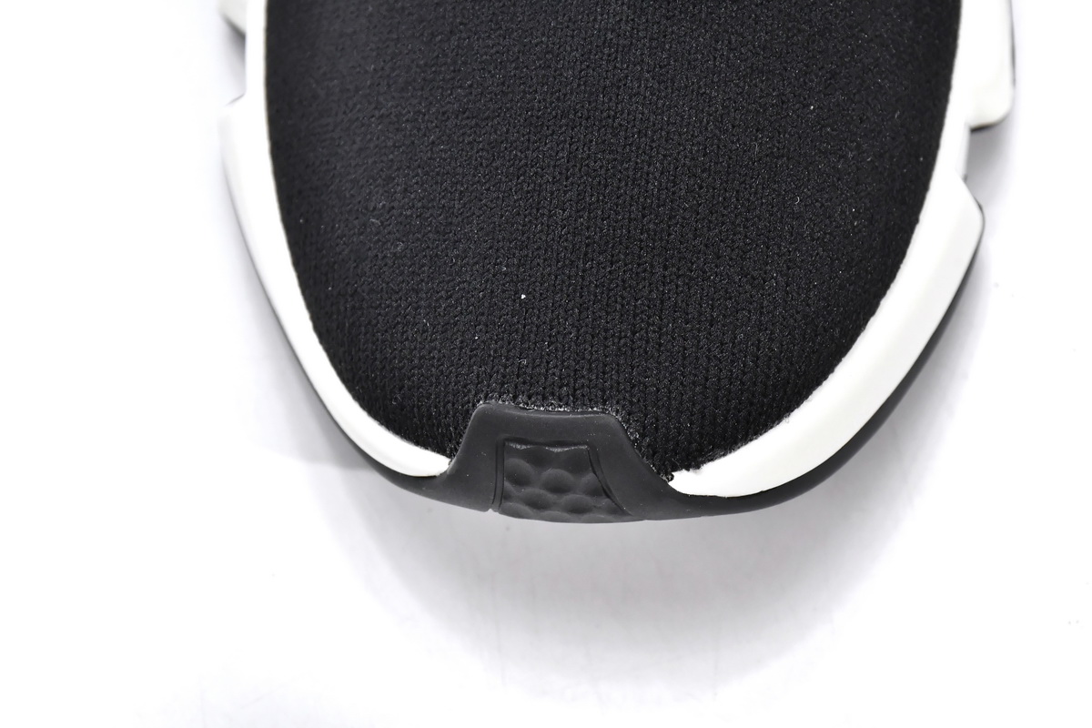 Balenciaga Speed Trainer Clear Sole Black Red (Women's) 607543W2DB61014 