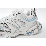 Balenciaga Tess S.Black Graffiti Art 542436 W3SRA 9014