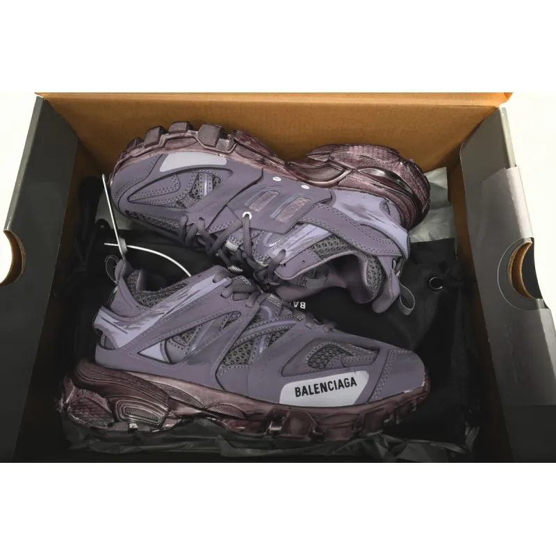 Balenciaga Tess S.Black Gray Purple  542436 W1AC5 0620 