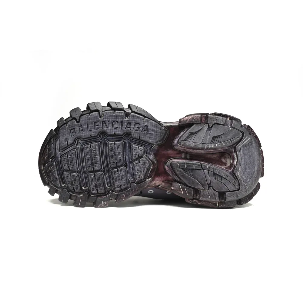 Balenciaga Tess S.Black Gray Purple  542436 W1AC5 0620 
