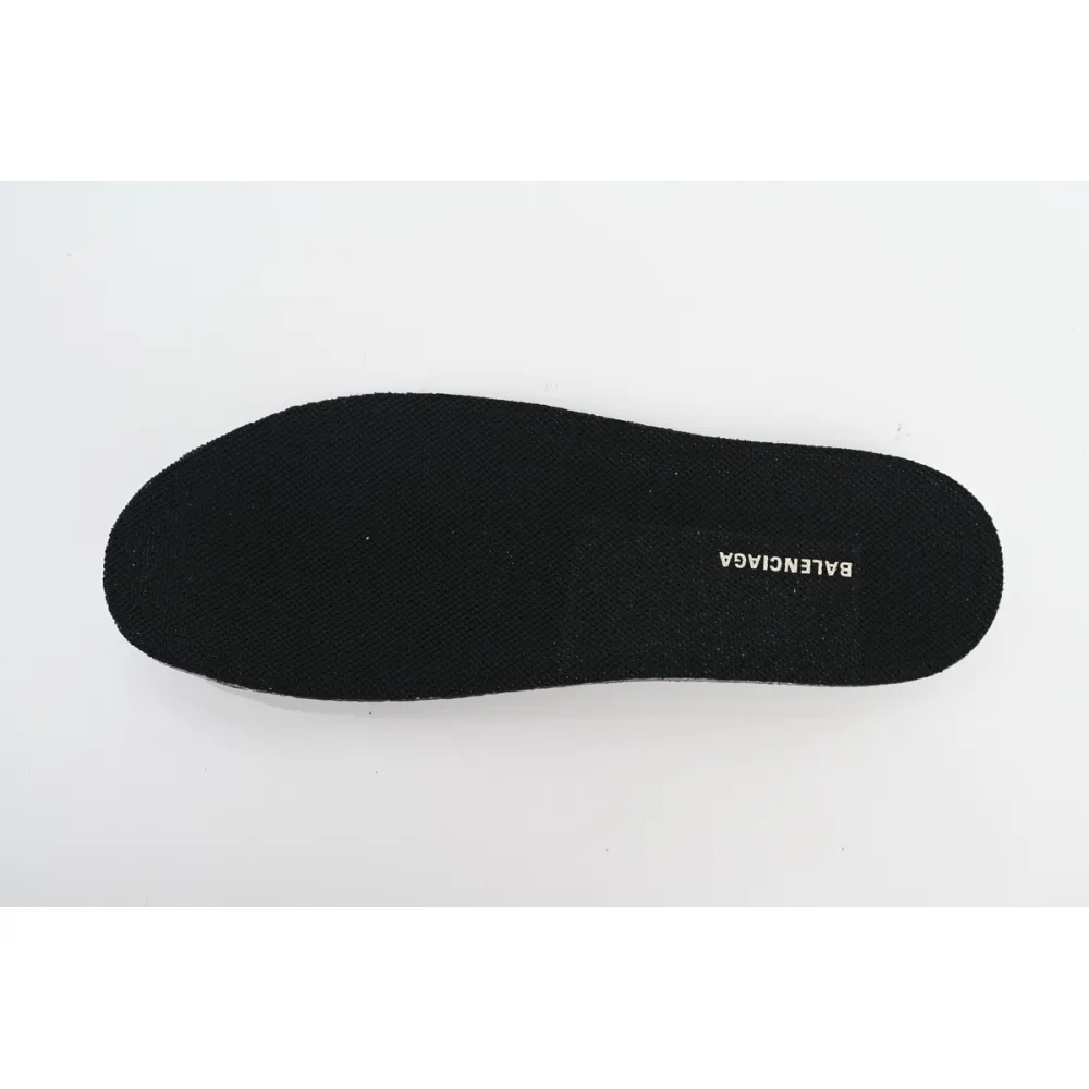 Balenciaga Tess S.Black Rice White Black  542436 W3SU5 9791