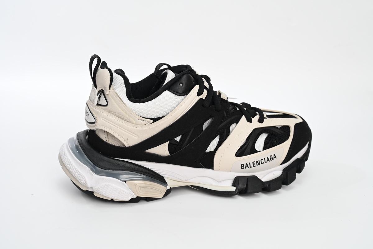 Balenciaga Tess S.Black Rice White Black  542436 W3SU5 9791