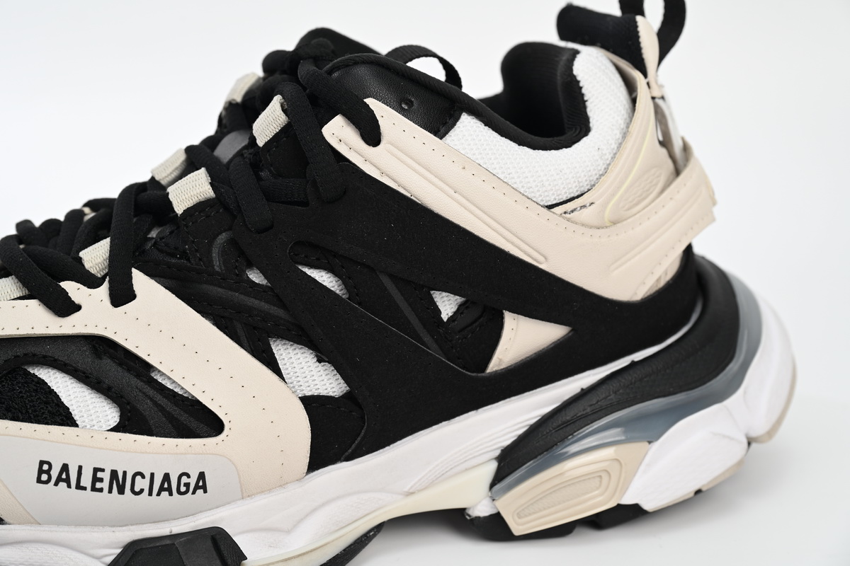 Balenciaga Tess S.Black Rice White Black  542436 W3SU5 9791