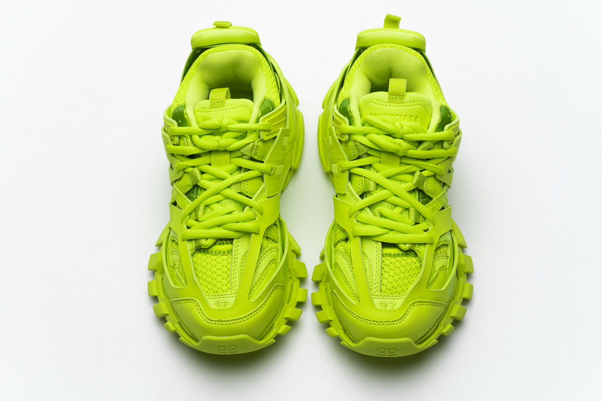 Balenciaga Tess S.Fluorescent Yellow  542436 W1GB7 2014