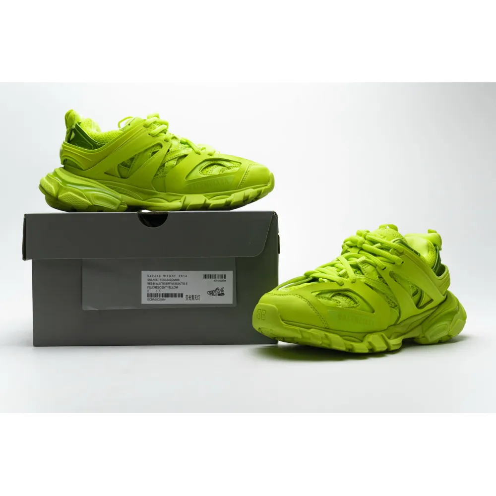 Balenciaga Tess S.Fluorescent Yellow  542436 W1GB7 2014