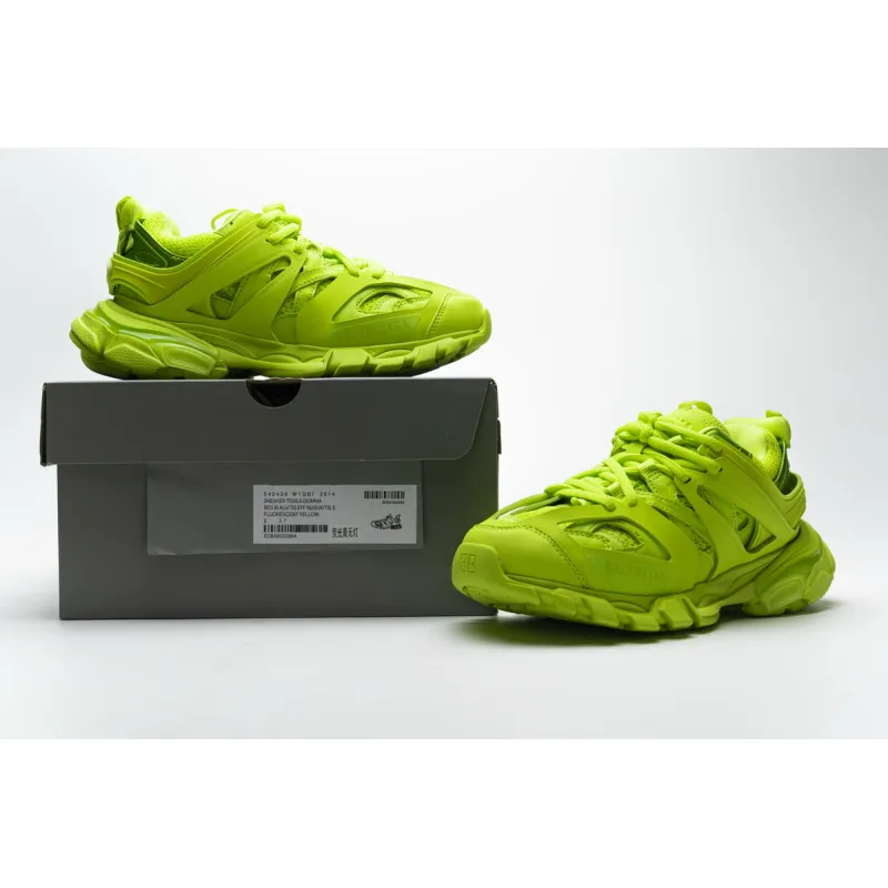 Balenciaga Tess S.Fluorescent Yellow  542436 W1GB7 2014