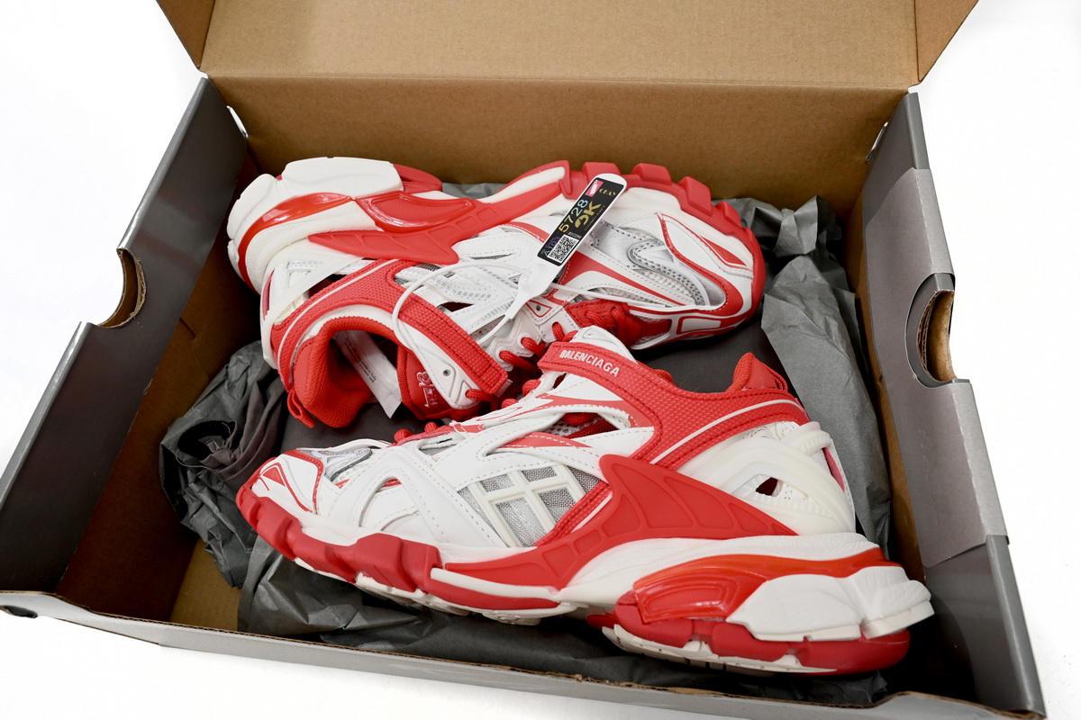 Balenciaga Track 2.0 White Red 568615 W2GN3 1293