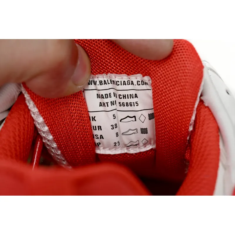 Balenciaga Track 2.0 White Red 568615 W2GN3 1293