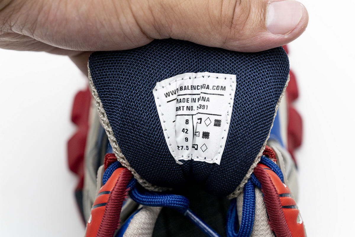 Balenciaga Track.2 Beige Blue Red (Women's)  570391 W2GN2 8570