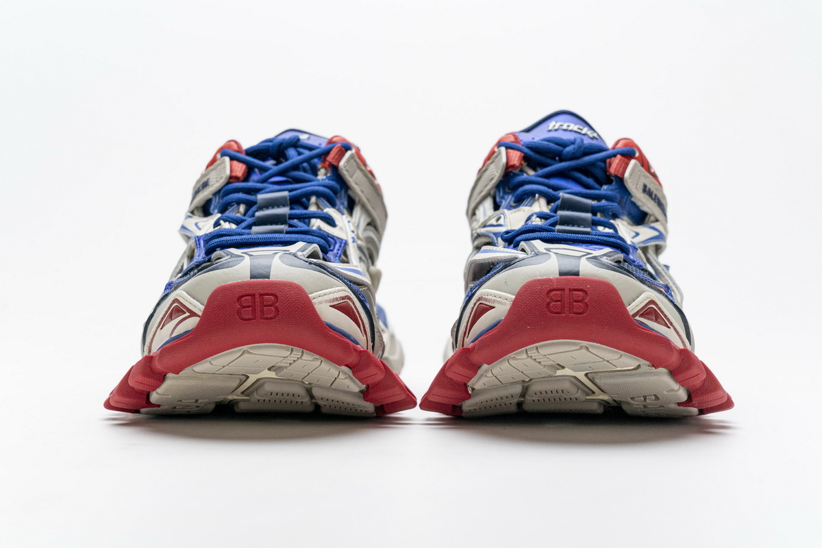 Balenciaga Track.2 Beige Blue Red (Women's)  570391 W2GN2 8570