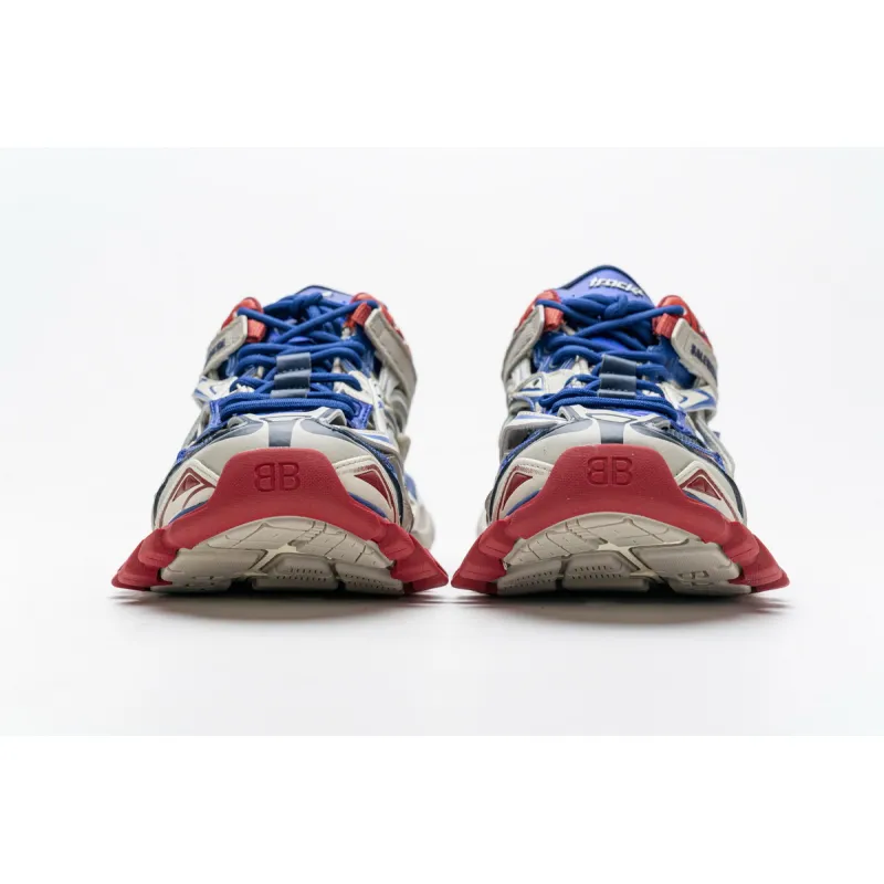 Balenciaga Track.2 Beige Blue Red (Women's)  570391 W2GN2 8570