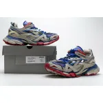 Balenciaga Track.2 Beige Blue Red (Women's)  570391 W2GN2 8570