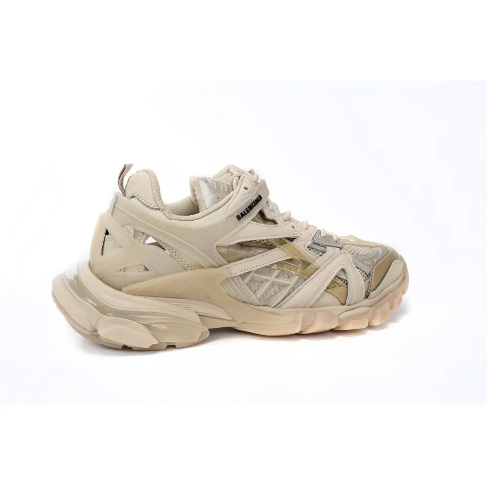 Balenciaga Track.2 Beige Metallic (Women's)  568614 W2GN3 9710 