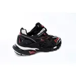 Balenciaga Track 2 Black Burgundy 568614 W2GN3 6000