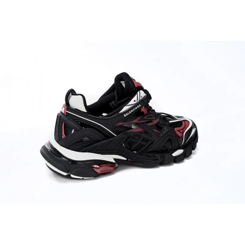 Balenciaga Track 2 Black Burgundy 568614 W2GN3 6000