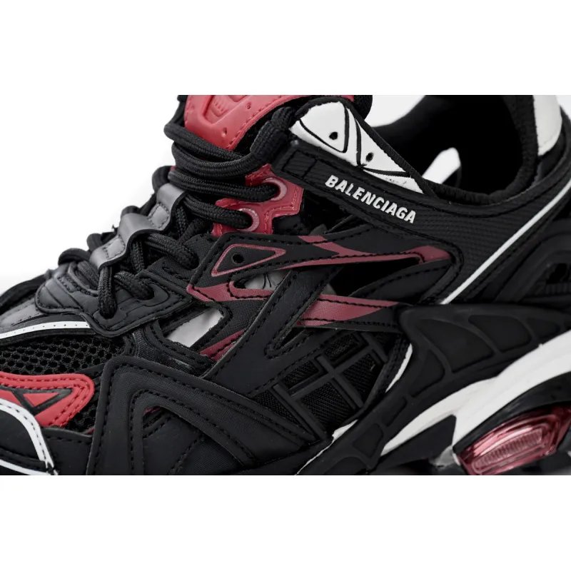 Balenciaga Track 2 Black Burgundy 568614 W2GN3 6000