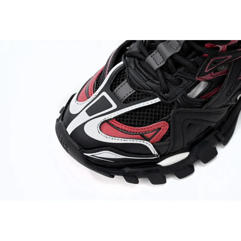 Balenciaga Track 2 Black Burgundy 568614 W2GN3 6000
