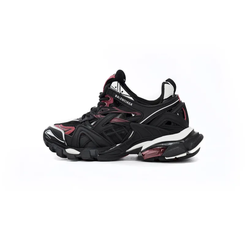 Balenciaga Track 2 Black Burgundy 568614 W2GN3 6000