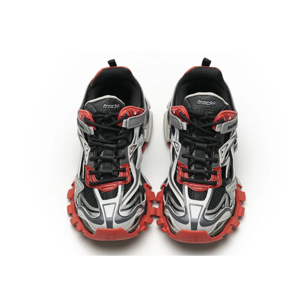 Balenciaga Track.2 Black Grey Red  570391 W2GN3 1003 