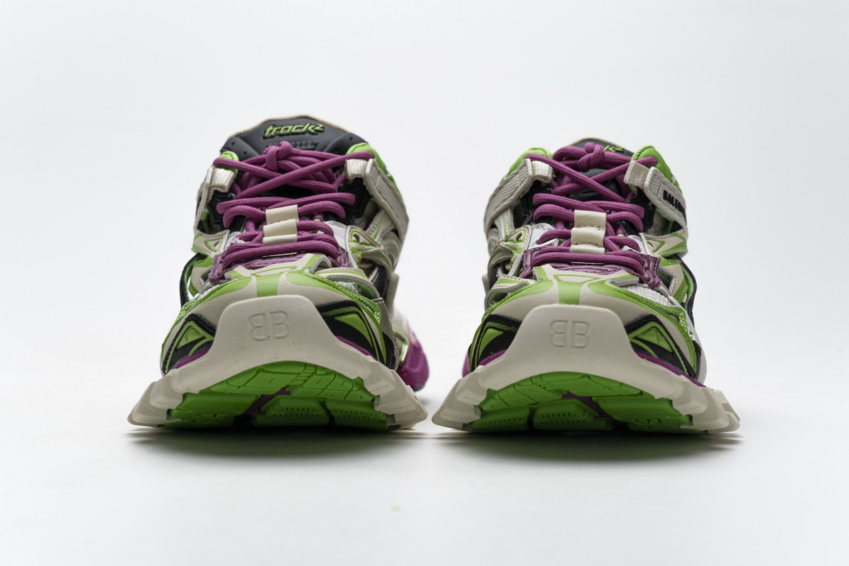 Balenciaga Track.2 Pink Green  568615 W2GN3 9199
