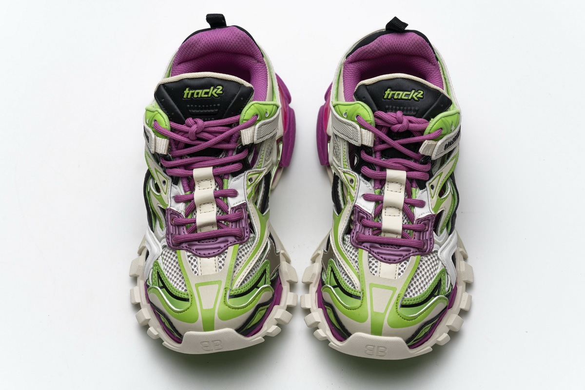 Balenciaga Track.2 Pink Green  568615 W2GN3 9199