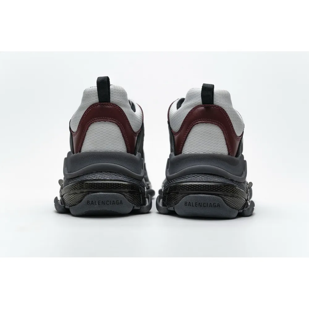 Balenciaga Triple S Black Brown Red  541624 W09O1 2268