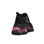 Balenciaga Triple S Black Claret Red 544351 W0901 9011 