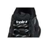 Balenciaga Triple S Black Claret Red 544351 W0901 9011 