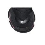 Balenciaga Triple S Black Claret Red 544351 W0901 9011 