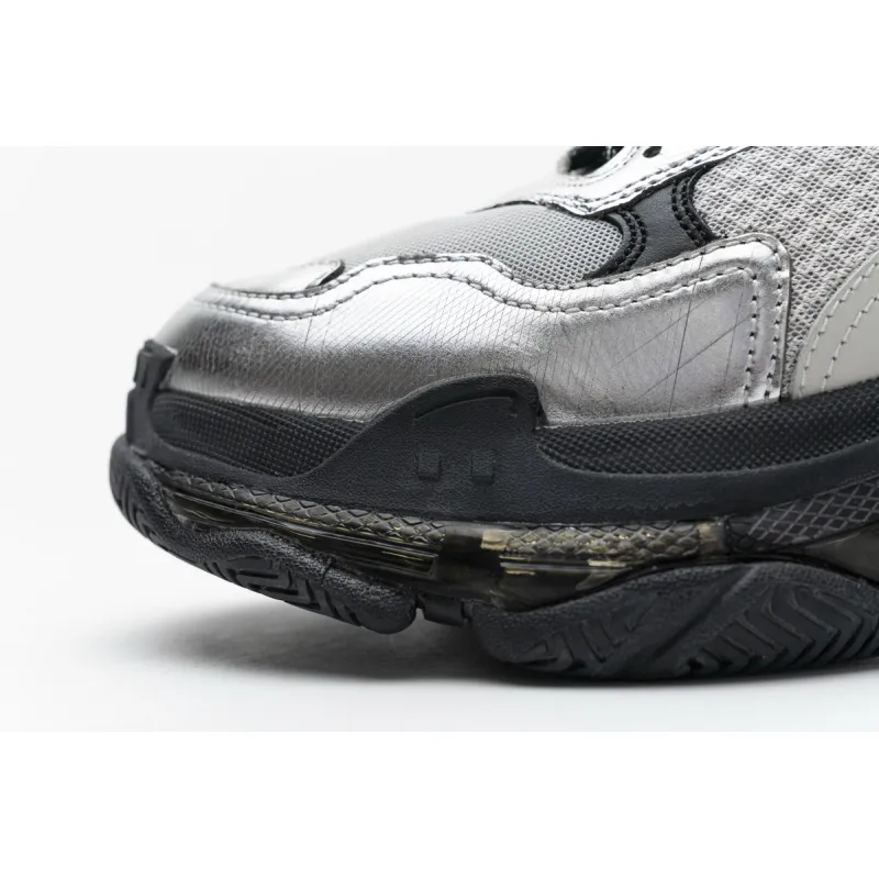 Balenciaga Triple S Black Silver 541624 W09E1 7320