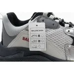 Balenciaga Triple S Black Silver 541624 W09E1 7320
