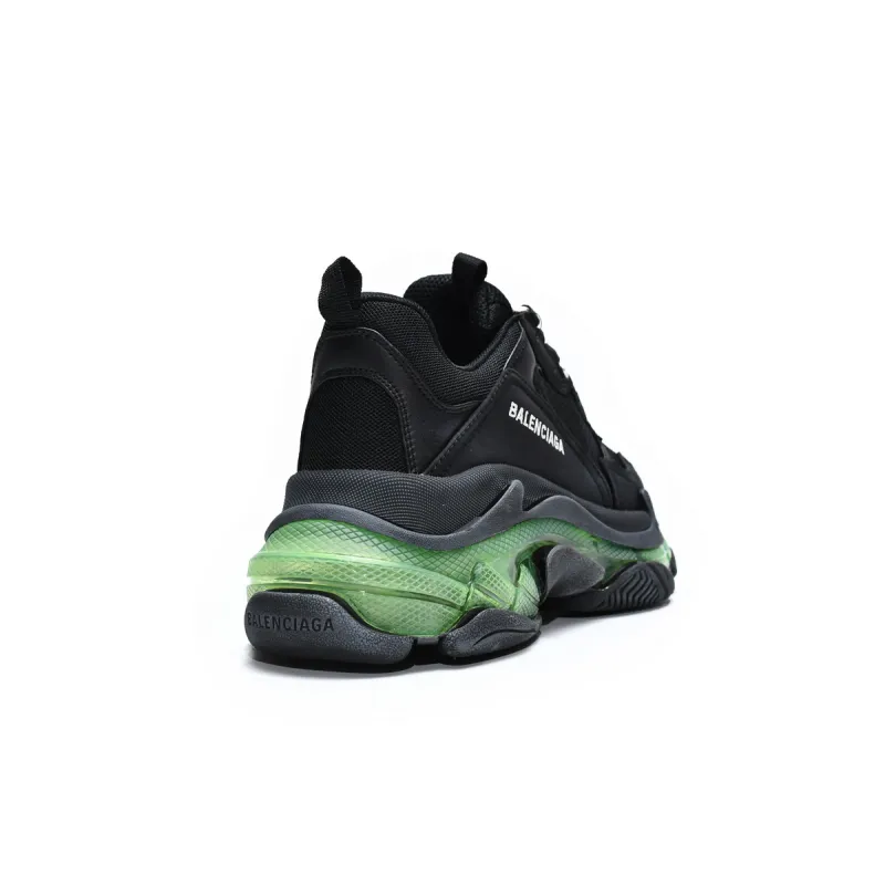 Balenciaga Triple S Black Yellow Fluo (Women's) 544351 W09ON 1047 