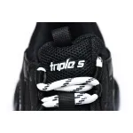 Balenciaga Triple S Black Yellow Fluo (Women's) 544351 W09ON 1047 