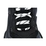 Balenciaga Triple S Black Yellow Fluo (Women's) 544351 W09ON 1047 