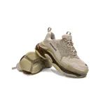 Balenciaga Triple S Clear Sole Beige (Women's)  544351 W2GA1 9710 