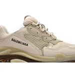 Balenciaga Triple S Clear Sole Beige (Women's)  544351 W2GA1 9710 