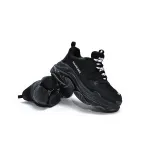 Balenciaga Triple S Clear Sole Black 541624 W09O1 1000