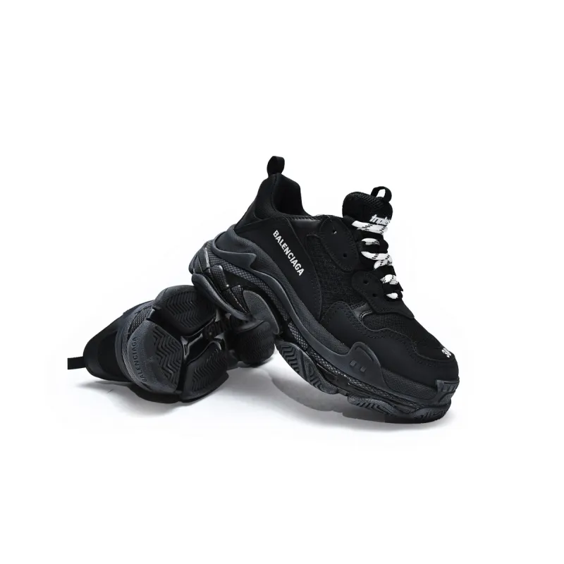 Balenciaga Triple S Clear Sole Black 541624 W09O1 1000