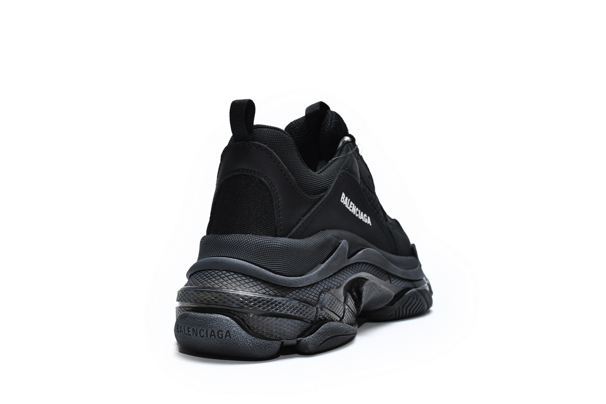 Balenciaga Triple S Clear Sole Black 541624 W09O1 1000