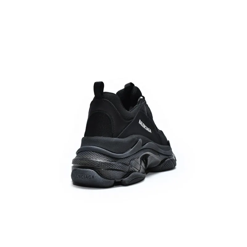 Balenciaga Triple S Clear Sole Black 541624 W09O1 1000