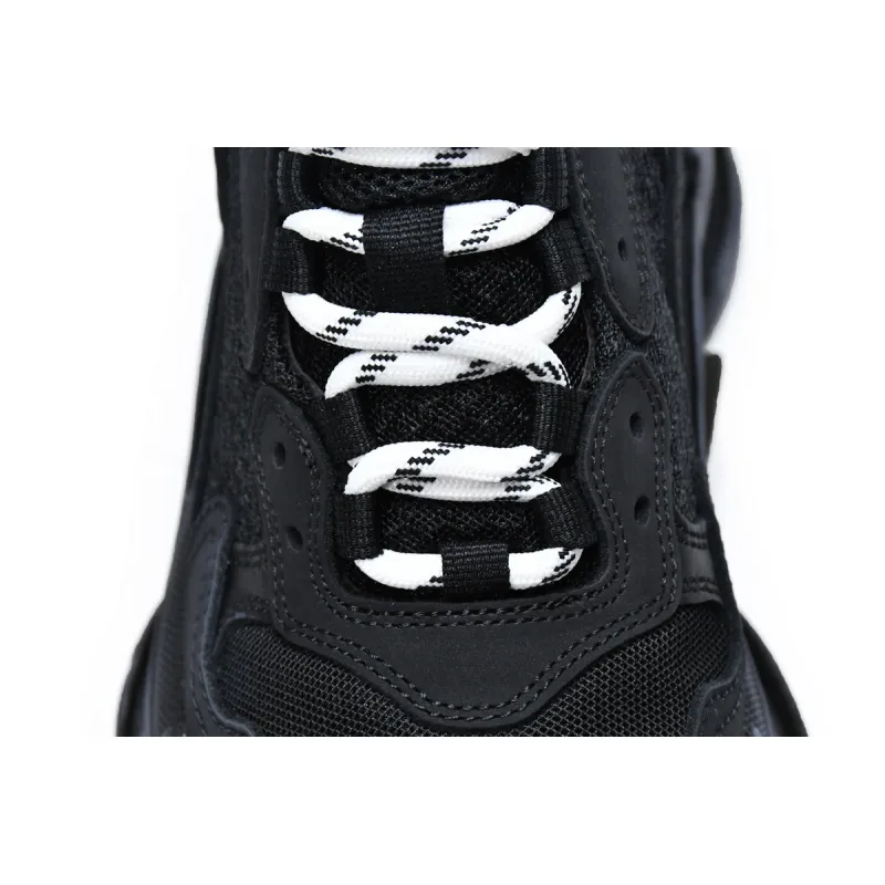 Balenciaga Triple S Clear Sole Black 541624 W09O1 1000