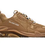 Balenciaga Triple S Clear Sole Brown  541624 W2GA1 2706