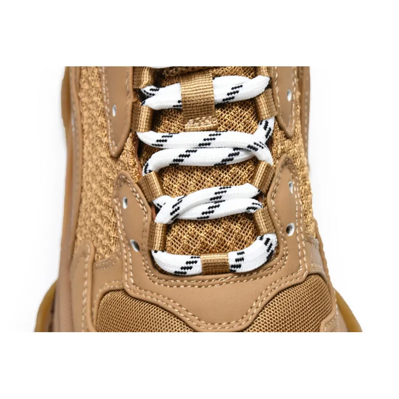 Balenciaga Triple S Clear Sole Brown  541624 W2GA1 2706