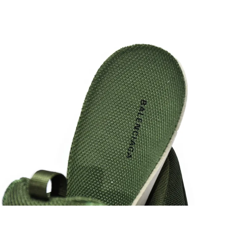 Balenciaga Triple S Clear Sole Dark Green 541624 W2GA1 2325 