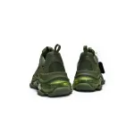 Balenciaga Triple S Clear Sole Dark Green 541624 W2GA1 2325 