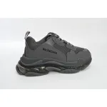 Balenciaga Triple S Clear Sole Dark Grey 541624W2GA11801
