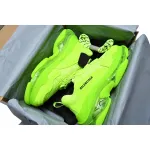 Balenciaga Triple S Clear Sole Fluo Yellow 544351 WZFF1 7320