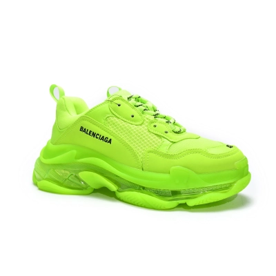 Balenciaga Triple S Clear Sole Fluo Yellow 544351 WZFF1 7320 02