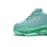 Balenciaga Triple S Clear Sole Green (Women's)  544351 W2GA1 4500