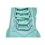 Balenciaga Triple S Clear Sole Green (Women's)  544351 W2GA1 4500